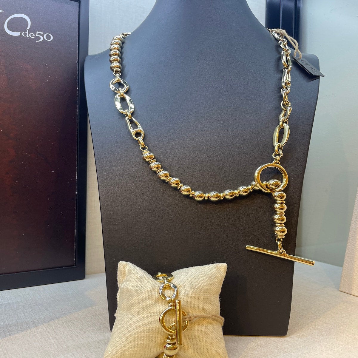 Uno de 50 gold necklace outlet